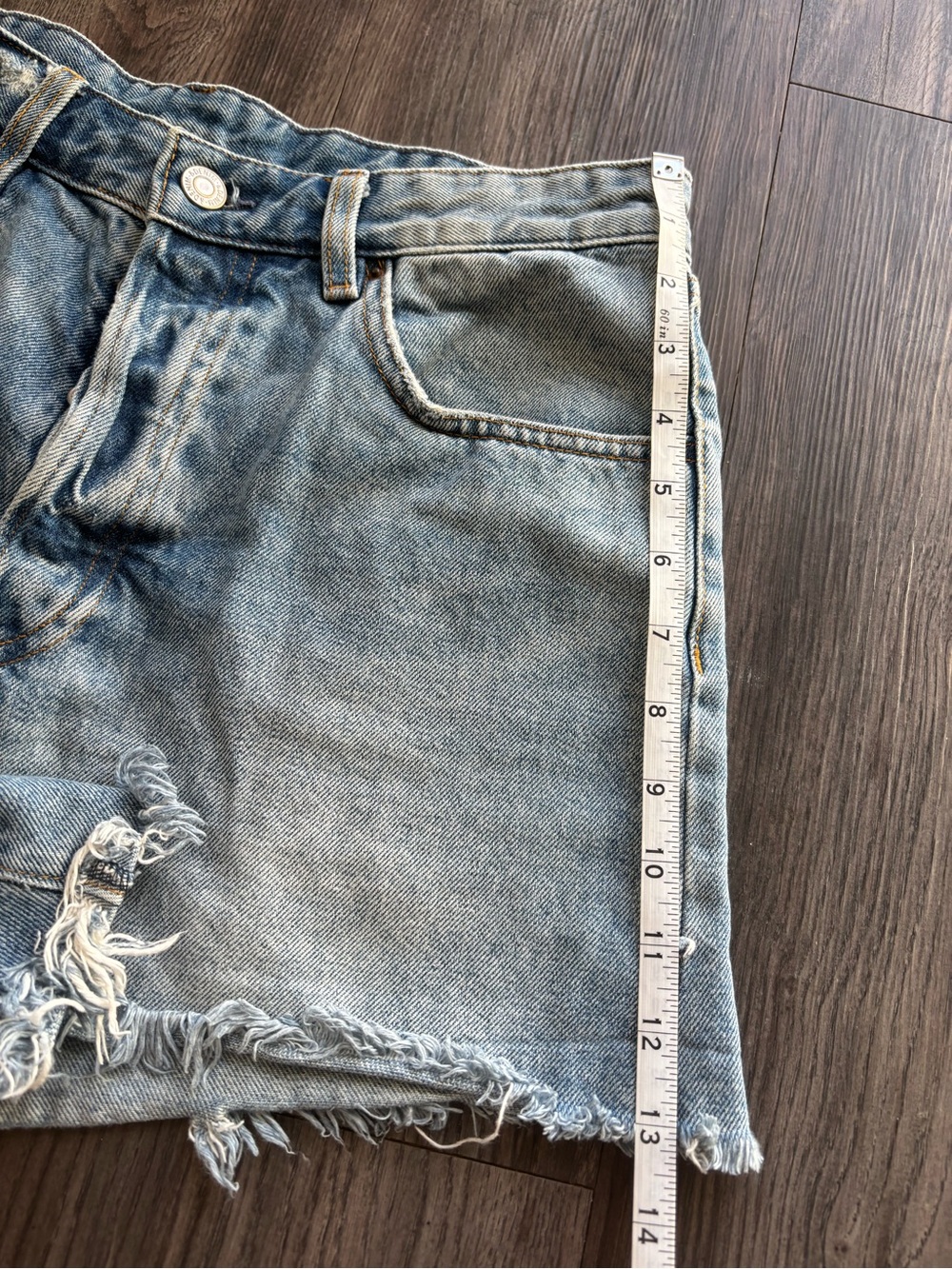 &denim Shorts - Picture 5 of 6